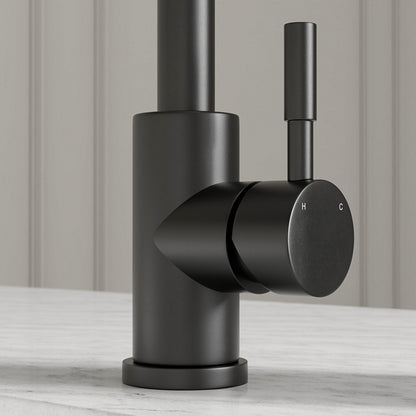 Scandia Single Lever Swan Kitchen Mixer Tap