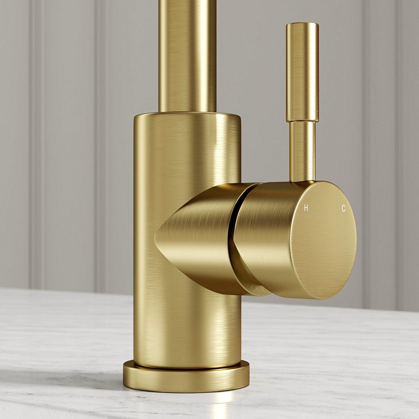 Riviera Single Lever Square Kitchen Mixer Tap