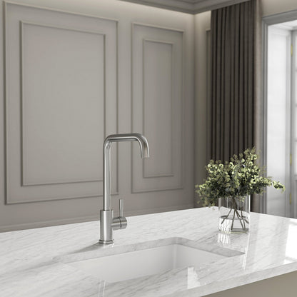 Riviera Single Lever Square Kitchen Mixer Tap