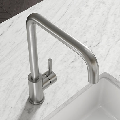 Riviera Single Lever Square Kitchen Mixer Tap