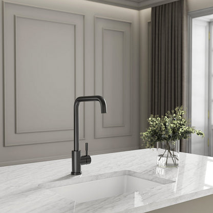 Riviera Single Lever Square Kitchen Mixer Tap