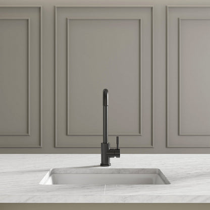 Riviera Single Lever Square Kitchen Mixer Tap