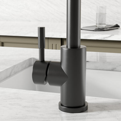 Riviera Single Lever Square Kitchen Mixer Tap