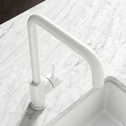 Riviera Single Lever Square Kitchen Mixer Tap