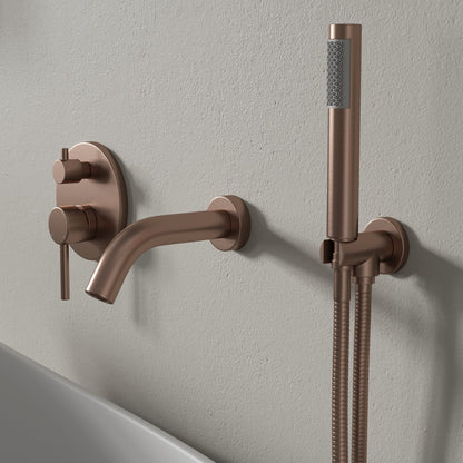 Tyros Wall Mounted Bath Shower Mixer Tap