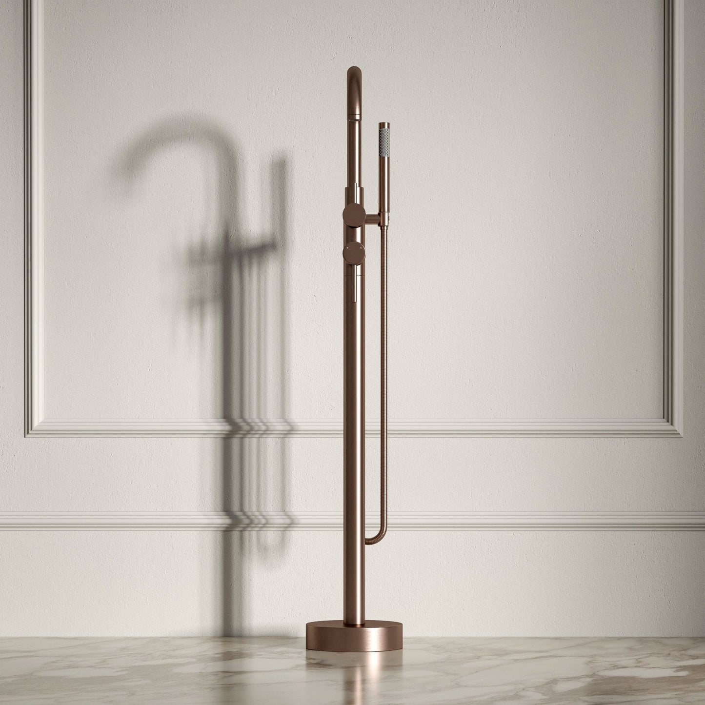 Tyros Floorstanding Bath Shower Mixer Tap