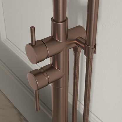 Tyros Floorstanding Bath Shower Mixer Tap