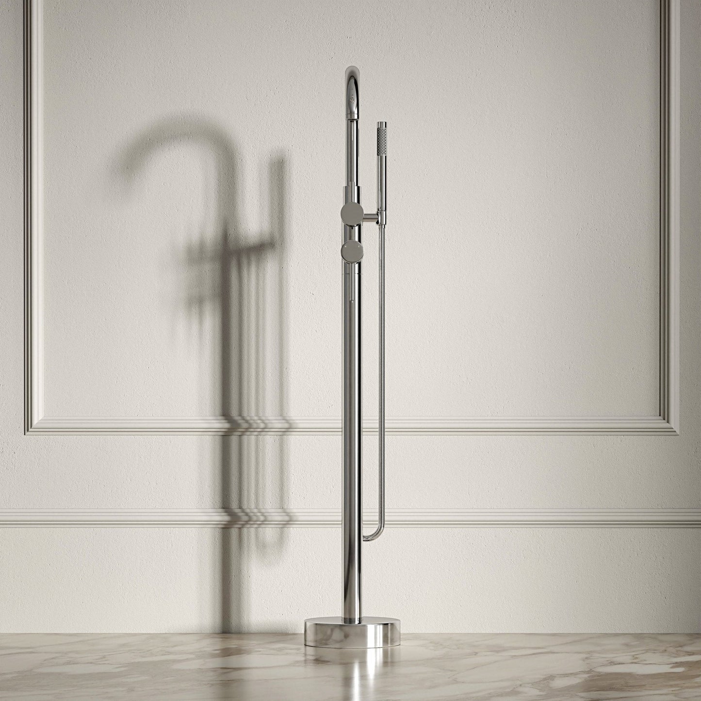 Tyros Floorstanding Bath Shower Mixer Tap