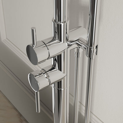 Tyros Floorstanding Bath Shower Mixer Tap