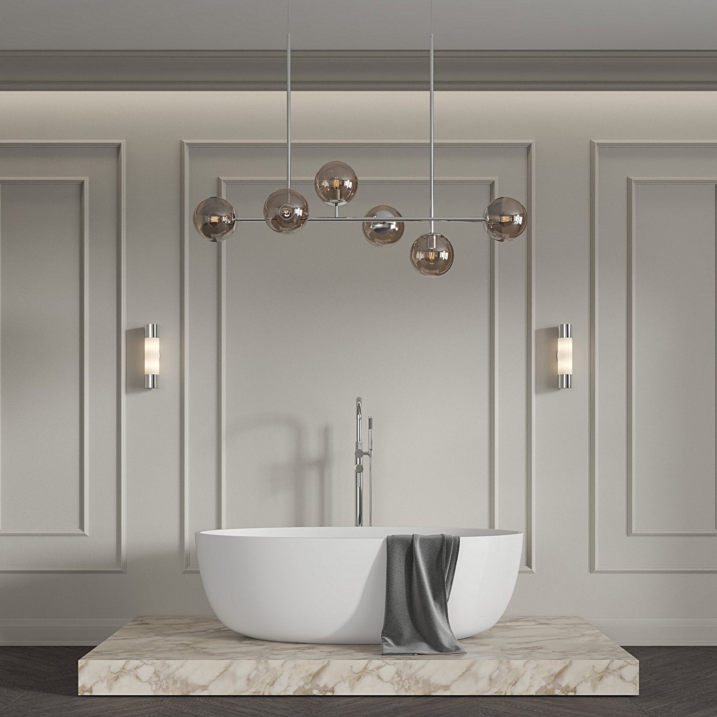 Tyros Floorstanding Bath Shower Mixer Tap