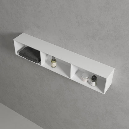 Temple Stone Resin Wall Mounted Storage Cabinet 800mm