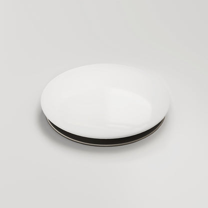 White Bath Waste Cover