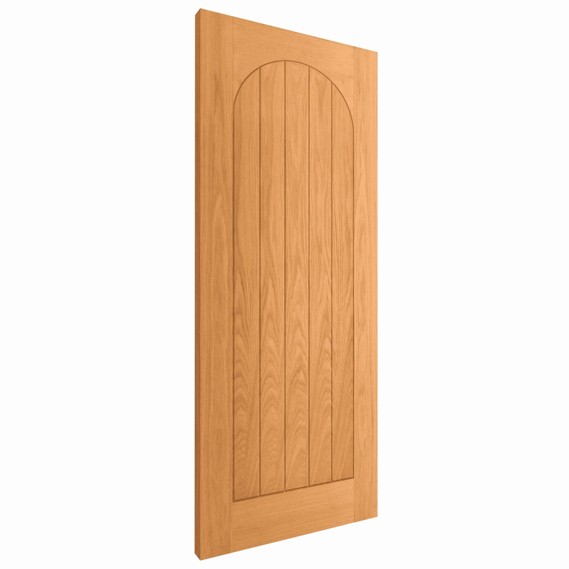 Oak Internal Fully Finished Farley Arched Square Top Door (122071)