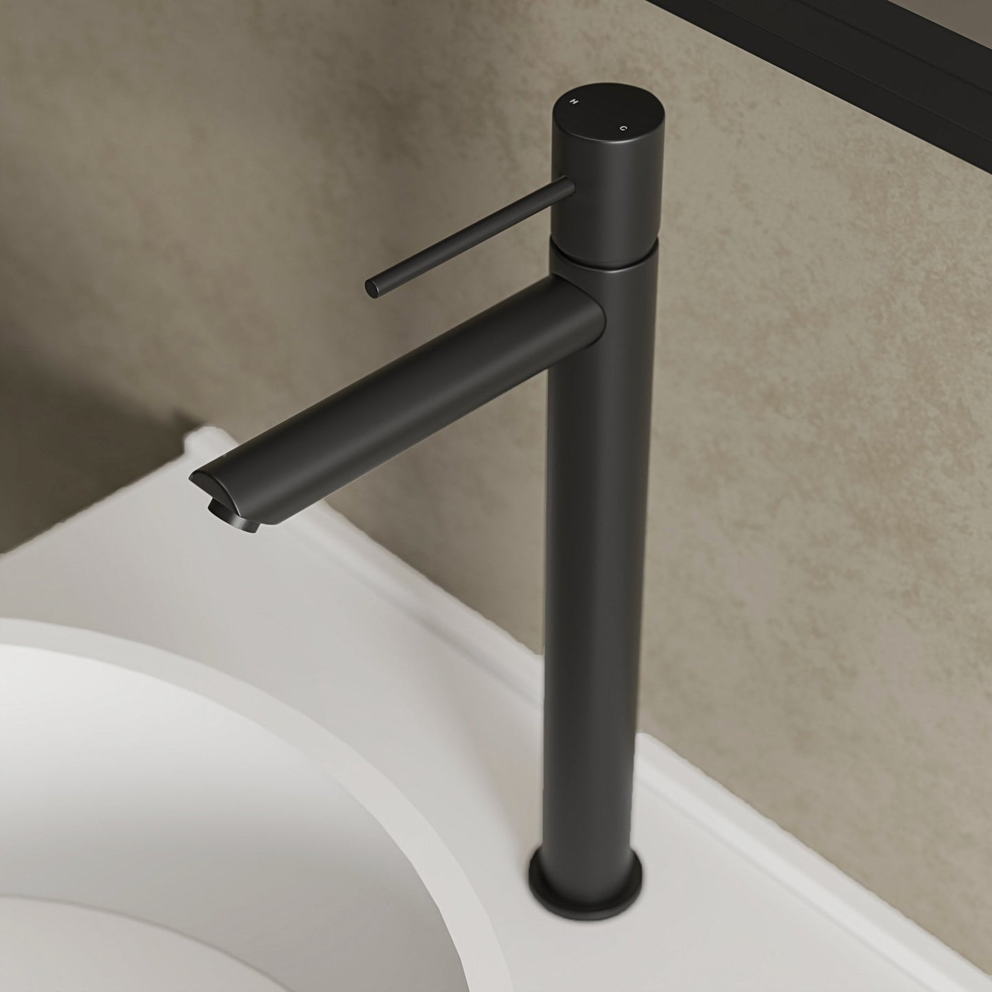 Tyros Basin Tall Monobloc Mixer Tap