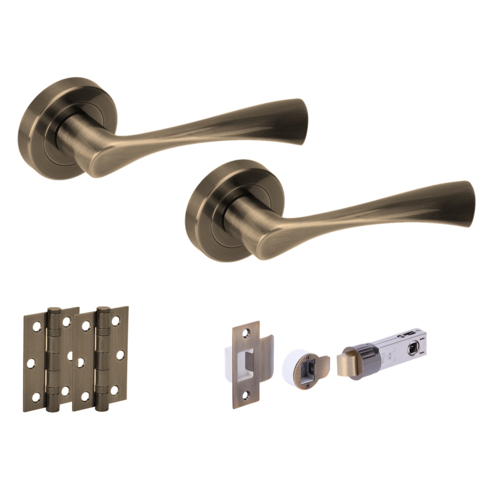 Leader Oasis Internal Lever Handle Set - Antique Bronze