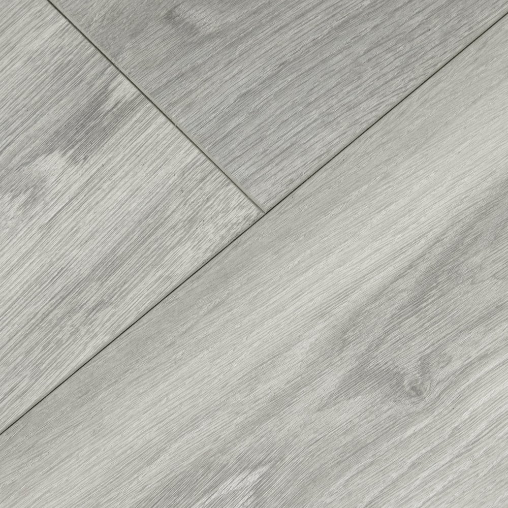 Silver Grey Oak - Comfort Luxe 12mm Laminate Sample (SKU-343966)