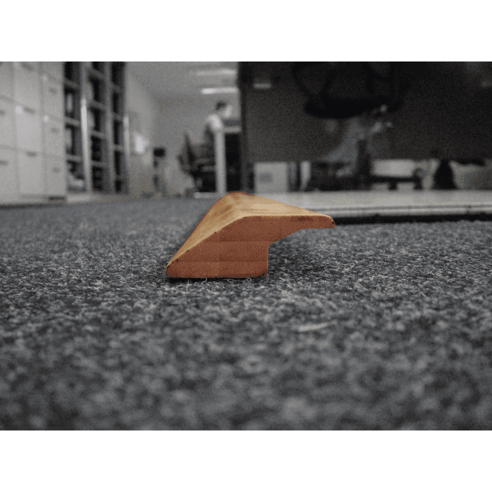 Carbonised Horizontal - Door Profile 15mm Lacquered Door Profile (189007)