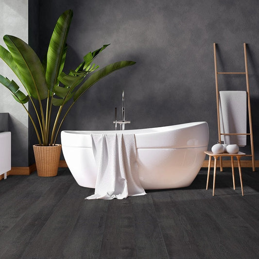 Black Oak - Ocean Water-Resistant 8mm Laminate Flooring (82432)