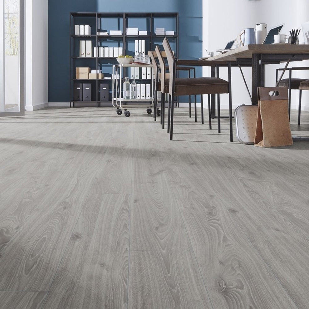 Kronotex Timeless Grey Oak - Robusto Villa 12mm Waterproof Laminate ...