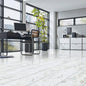 Antique White - Lustre 8mm High Gloss Laminate Flooring (84874)