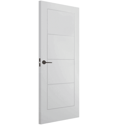 White Internal Moulded Smooth Lifestyle Ladder FD30 Fire Door (89279)