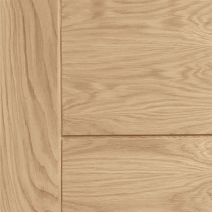 Oak Internal Fully Finished Pedrena 7 Panel FD30 Fire Door (93639)
