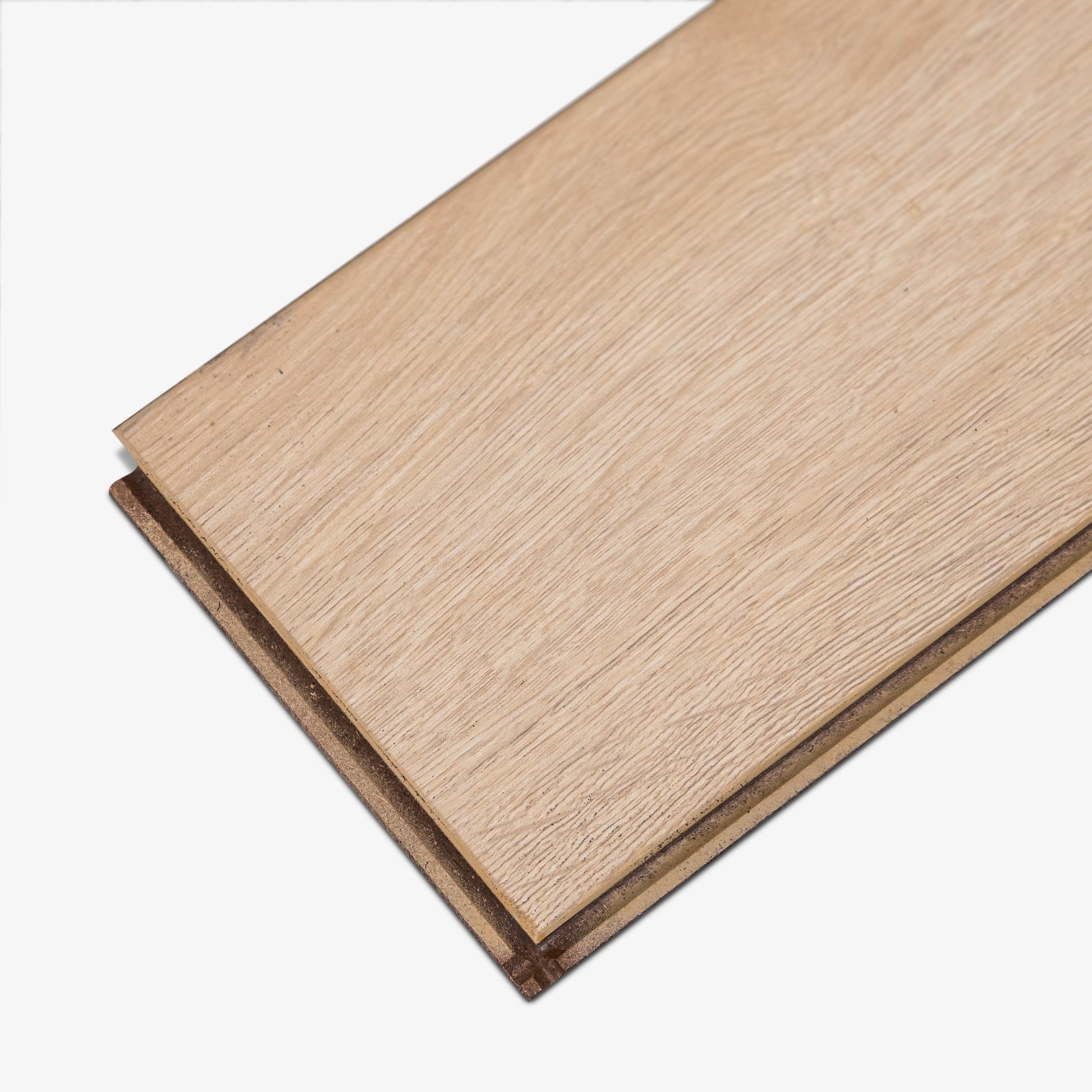 Pale Amberwood Oak - Comfort Luxe 12mm Laminate Herringbone Flooring (122145)
