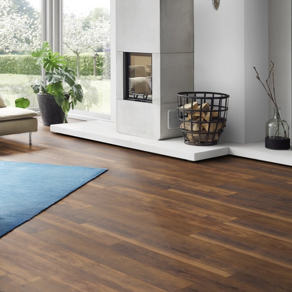 Laguna Oak - Atlantic 10mm Handscraped Moisture Resistant Laminate Flooring (122469)
