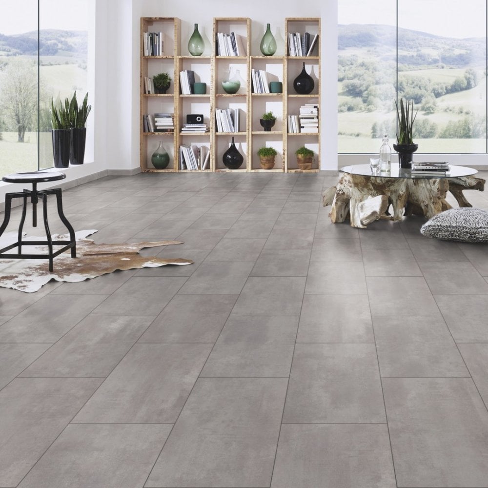 Pearl Grey - Atlantic 8mm Moisture Resistant Laminate Flooring (122466)
