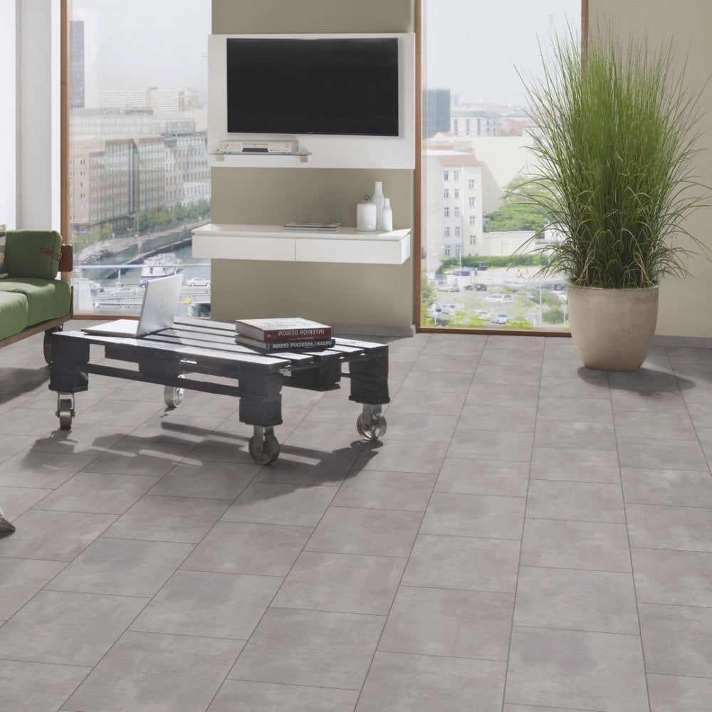 Pearl Grey - Atlantic 8mm Moisture Resistant Laminate Flooring (122466)