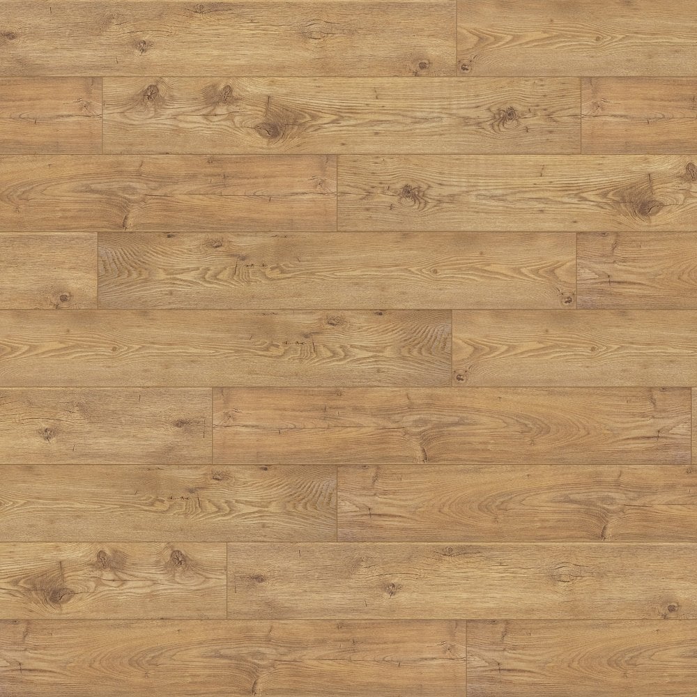 Krono Original | Tawny Chestnut Atlantic 10mm Handscraped Moisture Resistant Laminate Sample - 55347 (SKU-344618)