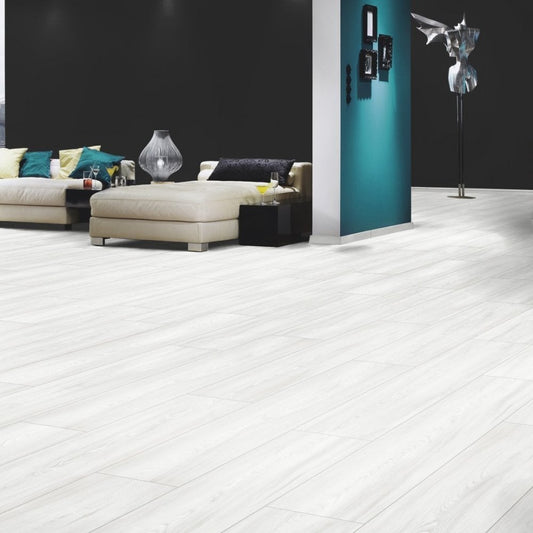 Krono Original | Virgin Scandi Larch - Atlantic 10mm Handscraped Moisture Resistant Laminate Sample (SKU-344669)