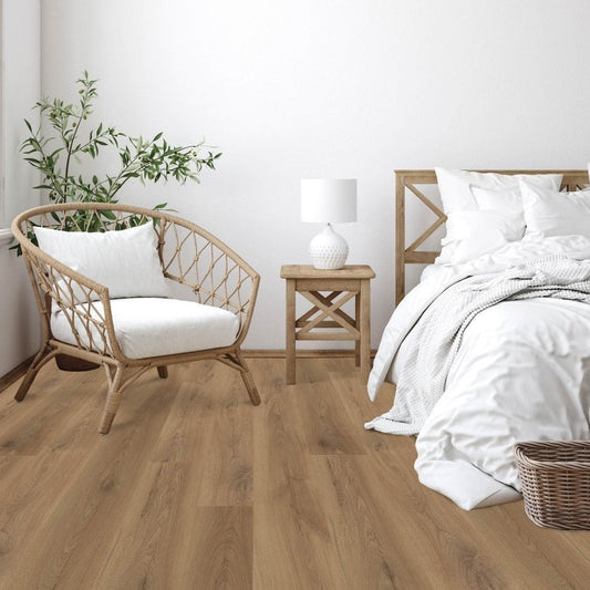 Krono Original | Historic Oak Atlantic 10mm Handscraped Moisture Resistant Laminate Sample - 5947 (SKU-344613)