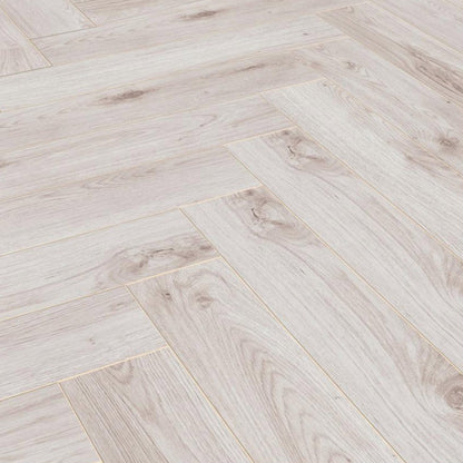 Bordeaux Oak - Herringbone 8mm Laminate Flooring (122367)