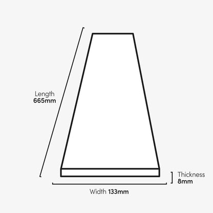 Elba Oak Black - Herringbone 8mm Laminate Flooring (122371)