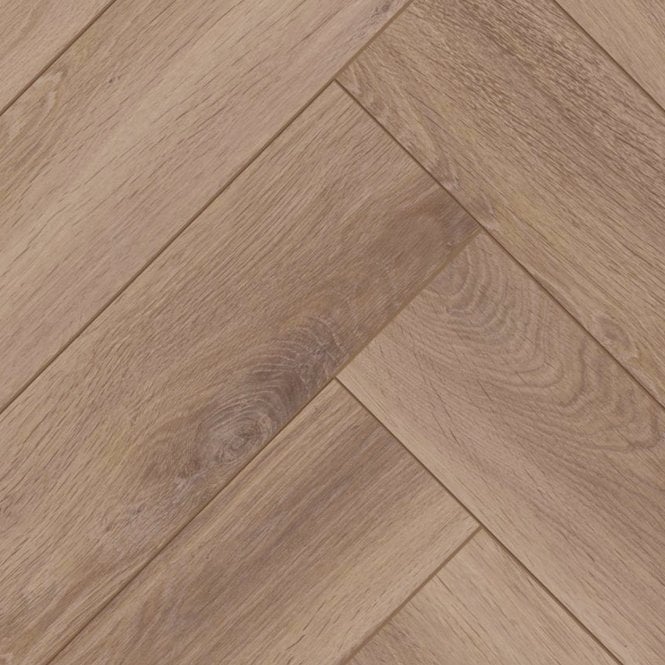 Metz Oak - Herringbone 8mm Laminate Flooring (122373)