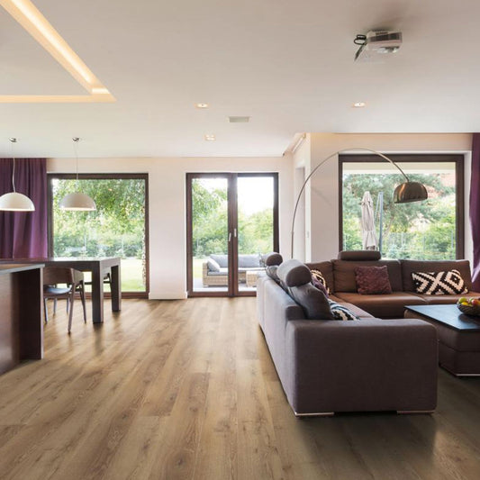 Nature Oak - Mammut Long Plank 10mm Laminate Flooring (122389)