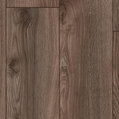 Macro Oak Brown - Mammut Long Plank 10mm Laminate Flooring (122390)