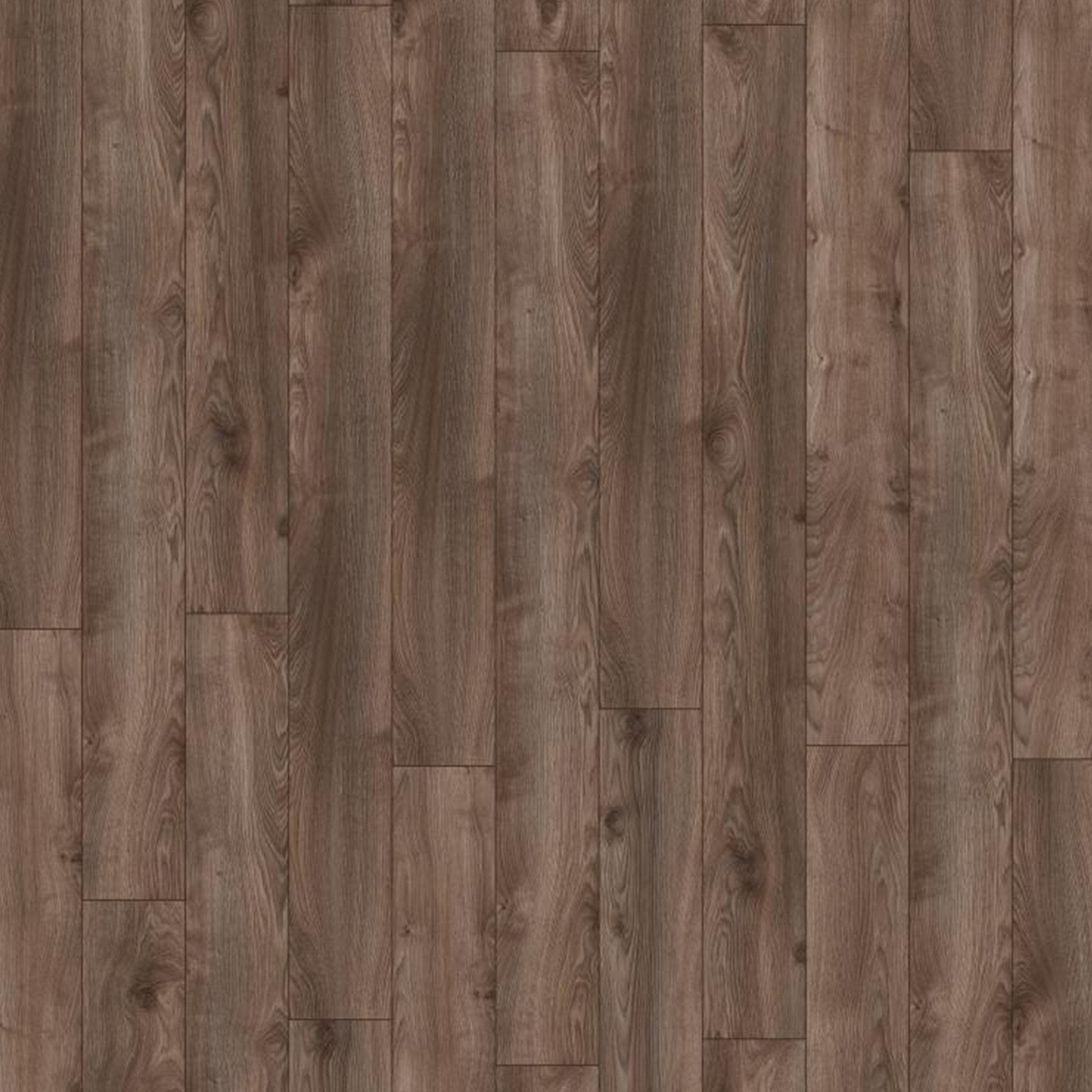 Macro Oak Brown - Mammut Long Plank 10mm Laminate Flooring (122390)