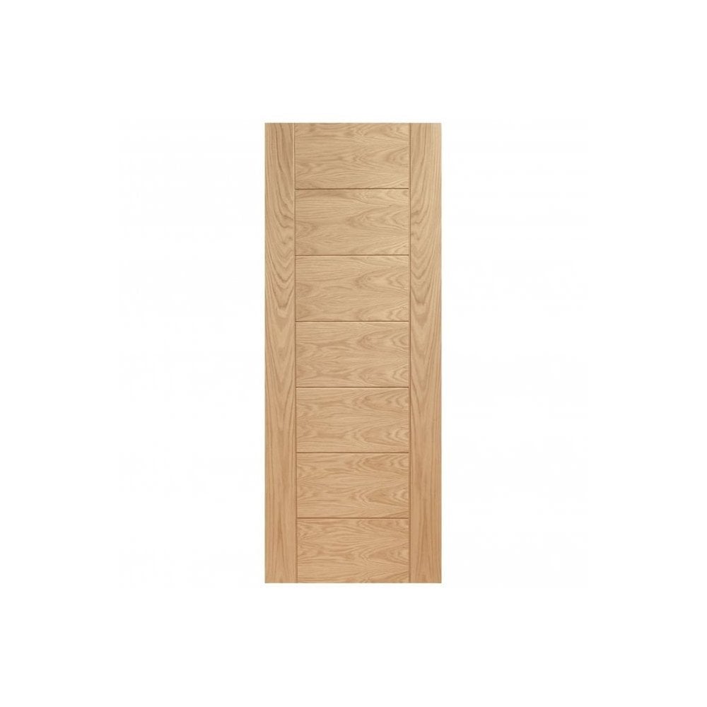 Oak Internal Fully Finished Pedrena Made-to-Measure FD30 Fire Door (122653)