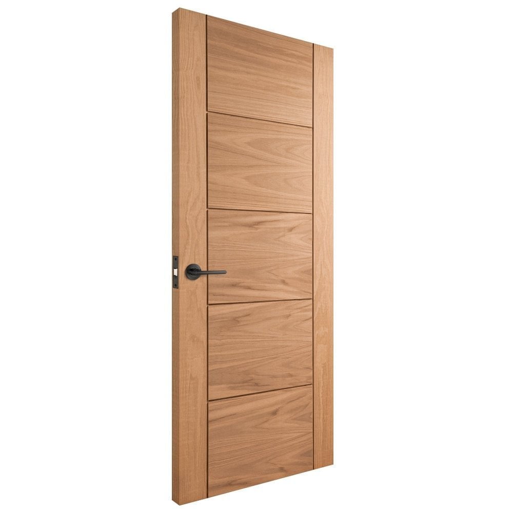 Oak Internal Fully Finished Parma Made-to-Measure FD30 Fire Door (122645)