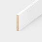 2.4m White Painted Base Board&nbsp;(LEADT)