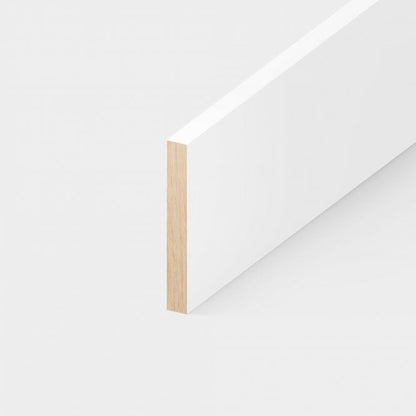 2.4m White Painted Base Board&nbsp;(LEADT)