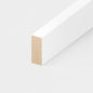 2.4m White Painted Base Board&nbsp;(LEADT)