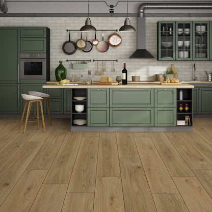 Wheat Pistachio - Vario Supernatural 8mm Laminate Flooring (122448)