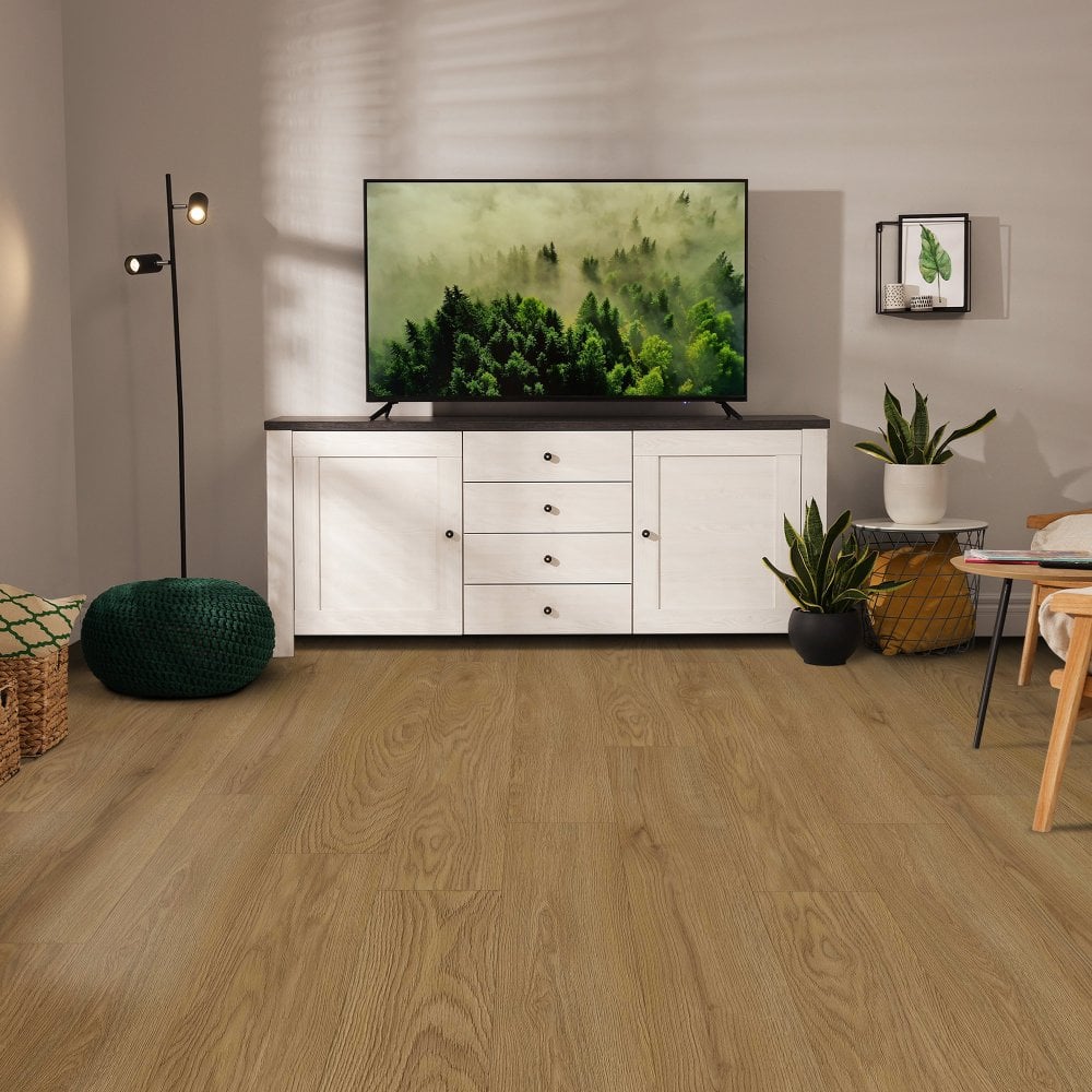Wheat Comfort Oak - Vario Supernatural 8mm Laminate Flooring (122452)