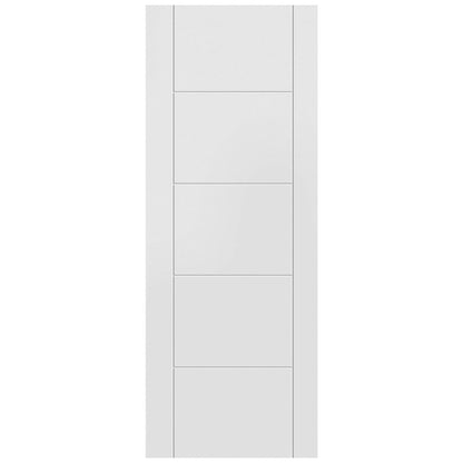 External White Painted Composite Solid Parma Door (121043)