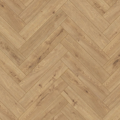 Sundance Oak - Herringbone 8mm Laminate Flooring (122506)