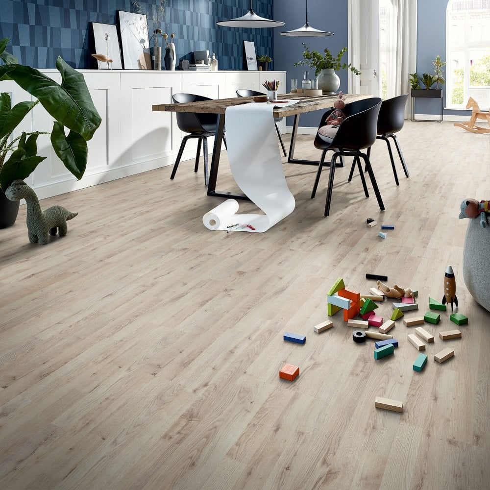 Kronotex | Autumn Oak Light - Basic 6mm Laminate Sample - D4950 (SKU-344529)