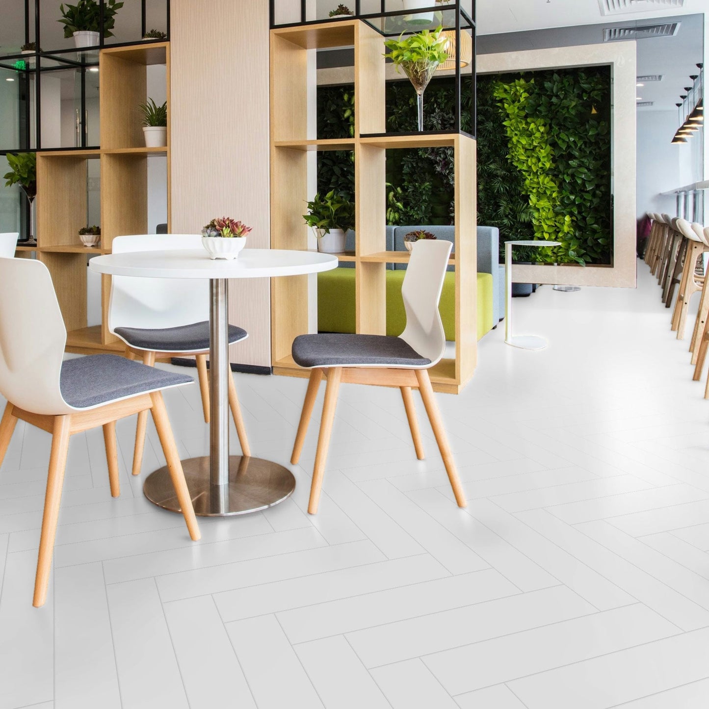 Black - Lustre Stone SPC 6mm Matt Rigid Core Vinyl Flooring (122538)